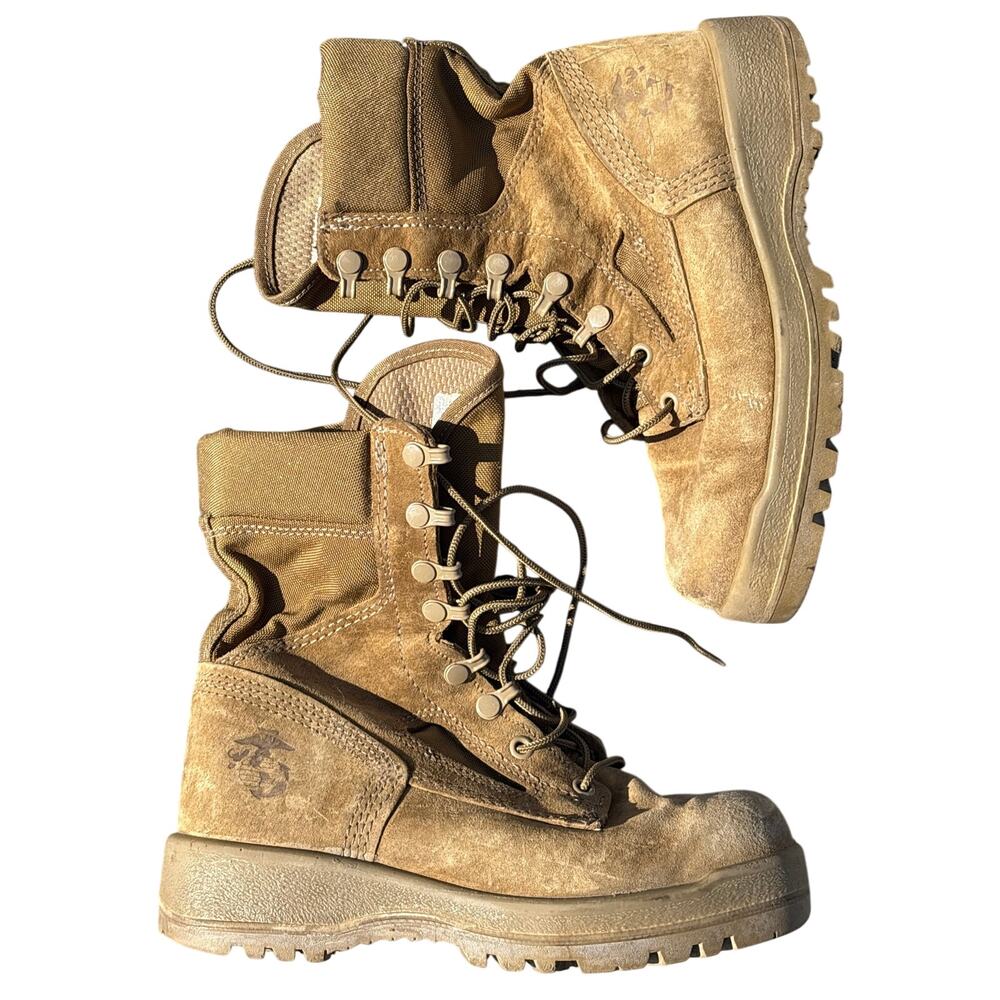 Bates Hot Weather Combat Boot 8 d 1099 E25502A size 4.5 R Tan Coyote military